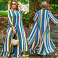 🥳2026 HOT SALE🥳💞50K+ SOLD!👵☕ 50% OFF! 2-Piece Striped Outfit – Two ways to wear! Long-sleeve top + comfy pants. Mix & match or wear together. Soft, breathable & no-fuss style. Your new go-to. 🌸👚