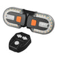 🚴 🔦 Bicycle Wireless Remote Control Turning Tail Light – Auto Brake Sensor, 30+ Light Modes & USB Rechargeable ⚡