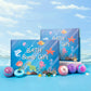 🛁 🌊 Ocean Theme Bath Bombs – 12 Pcs, 60g Each, Foamy Bath Time & Fun Gift Idea for Kids 🎁
