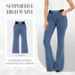 🥳2026 HOT SALE🥳💞50K+ SOLD!👵👖 High-Waist Stretch Flare Jeans – Gentle tummy control, comfy stretch. Flattering flare leg. Perfect for daily wear. 🌸✨