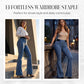 🥳2026 HOT SALE🥳💞50K+ SOLD!👵👖 High-Waist Stretch Flare Jeans – Gentle tummy control, comfy stretch. Flattering flare leg. Perfect for daily wear. 🌸✨