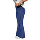 🥳2026 HOT SALE🥳💞50K+ SOLD!👵👖 High-Waist Stretch Flare Jeans – Gentle tummy control, comfy stretch. Flattering flare leg. Perfect for daily wear. 🌸✨