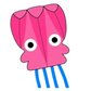 Portable Cartoon Octopus Kite for Kids