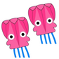 Portable Cartoon Octopus Kite for Kids