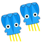 Portable Cartoon Octopus Kite for Kids