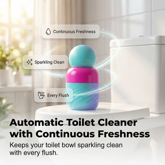 Automatic In-Tank Toilet Bowl Cleaner