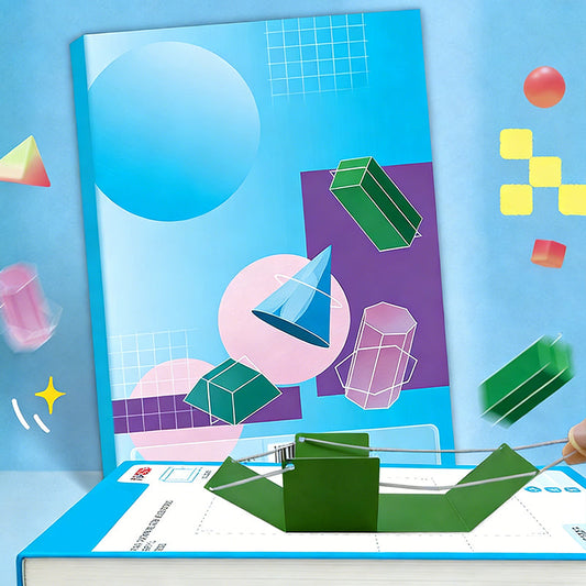 Interactive 3D Pop-Up Geometry Book for Children