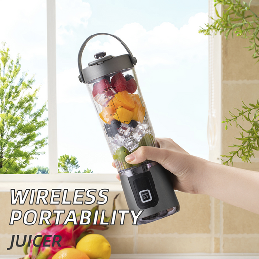 🔥✈FREE SHIPPING - Cordless Portable Blender —Protein Shakes, Frozen Slushies, Crushed-Ice Cocktails, Frappes and Iced Lattes