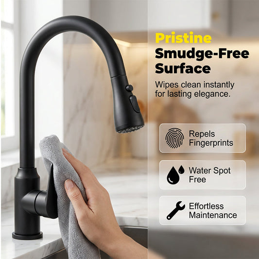Modern Pull-Down Kitchen Faucet