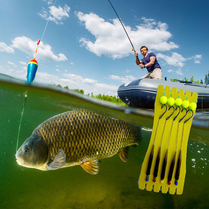 🥳2026 HOT SALE🥳💞50K+ SOLD!🎣🌊 50% OFF! High Buoyancy Floating Ball Fishing Hook – Floats at perfect depth, bright colour attracts more bites. Sharp high‑carbon steel. A game‑changer for anglers! 🐟✨