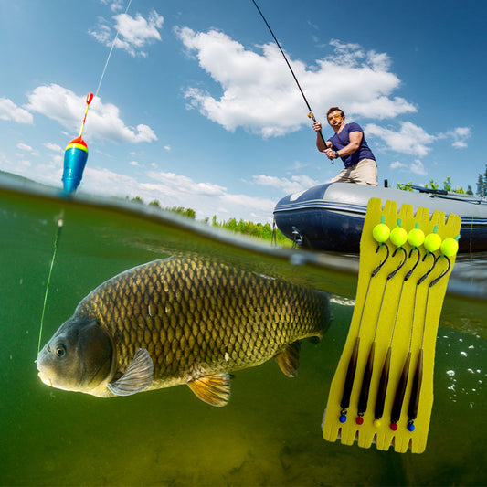 🥳2026 HOT SALE🥳💞50K+ SOLD!🎣🌊 50% OFF! High Buoyancy Floating Ball Fishing Hook – Floats at perfect depth, bright colour attracts more bites. Sharp high‑carbon steel. A game‑changer for anglers! 🐟✨