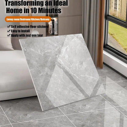 🧱 ✨ Self-Adhesive Floor Tile – Thickened, Waterproof, Peel & Stick ✨