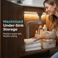 Universal Quick-Connect Basin Drain Pipe
