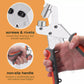 🛠️✨ Heavy-Duty Hole Punch Pliers with Grommets – 10.5 mm Nickel-Chromium Steel Hand Tool for Leather, Fabric & DIY Crafts 🔩