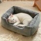 All-Season Plush Pet Bed for Dogs & Cats