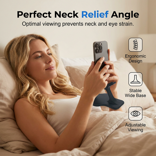 Side-Lying Phone Stand for Bed