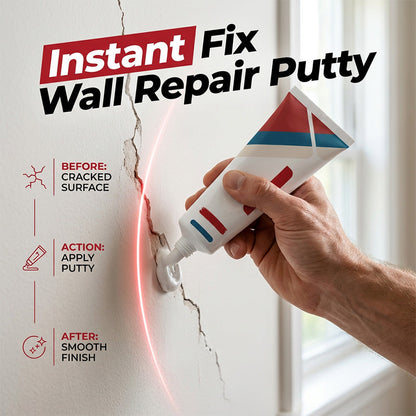 🥳Last Day Buy 1 Get 1 Free!!💞Antibacterial Wall Repair Paste-Repair Cracks, Prevent Mould – One Paste Does Both