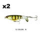 Topwater Propeller Tail Fishing Lure