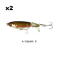 Topwater Propeller Tail Fishing Lure