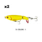 Topwater Propeller Tail Fishing Lure