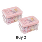 30-Piece Sewing Kit with 3-Tier Detachable Organizer