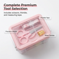 30-Piece Sewing Kit with 3-Tier Detachable Organizer