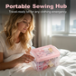 30-Piece Sewing Kit with 3-Tier Detachable Organizer
