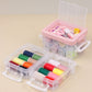 30-Piece Sewing Kit with 3-Tier Detachable Organizer