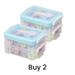 30-Piece Sewing Kit with 3-Tier Detachable Organizer