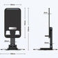 Aluminum alloy rotating mobile phone stand