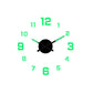 3D DIY Luminous Acrylic Wall Clock Set