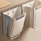🍃50% OFF NOW! 🥳Multipurpose Hanging Collapsible Kitchen Trash Can‑Space‑Saving Wall Mount Foldable Waste Bin, Hanging Garbage Container for Food Scraps, Cabinet Door Mount for Home Kitchen Countertop Prep