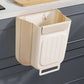 🍃50% OFF NOW! 🥳Multipurpose Hanging Collapsible Kitchen Trash Can‑Space‑Saving Wall Mount Foldable Waste Bin, Hanging Garbage Container for Food Scraps, Cabinet Door Mount for Home Kitchen Countertop Prep