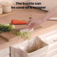 🍃50% OFF NOW! 🥳Multipurpose Hanging Collapsible Kitchen Trash Can‑Space‑Saving Wall Mount Foldable Waste Bin, Hanging Garbage Container for Food Scraps, Cabinet Door Mount for Home Kitchen Countertop Prep
