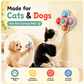 Interactive Suction Cup Spinner Toy for Cats & Dogs