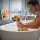 Interactive Suction Cup Spinner Toy for Cats & Dogs