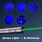 💡 Color Pattern Laser Flashlight