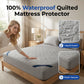 🥳2026 HOT SALE🥳💞50K+ SOLD!🛏️🛡️ 50% OFF! Quilted Waterproof Mattress Protector – Blocks spills & stains, keeps your mattress fresh. Deep pocket, no shifting. Sleep soundly! 😴✨