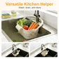 🎁 Last Day Promotion 50% OFF 🔥 Collapsible Faucet-Hanging Sink Strainer Basket – Clip-On, Space-Saving & Perfect for Kitchen Scraps & Tea Bags 🧽✨