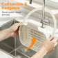 🎁 Last Day Promotion 50% OFF 🔥 Collapsible Faucet-Hanging Sink Strainer Basket – Clip-On, Space-Saving & Perfect for Kitchen Scraps & Tea Bags 🧽✨