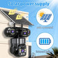 📢📢40% OFF !! ⏰Solar-Powered Multi-Angle Security Camera