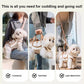 🐾 Breathable Pet Carrier Sling – Adjustable Crossbody Bag for Small Dogs & Cats