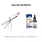 4-in-1 Stainless Steel Folding Toothpick Tool