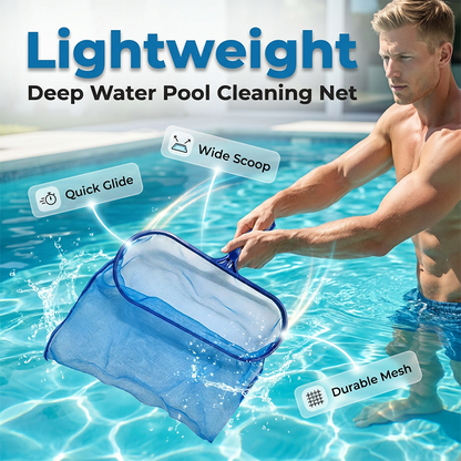 Lightweight Deep Water Pool Cleaning Net