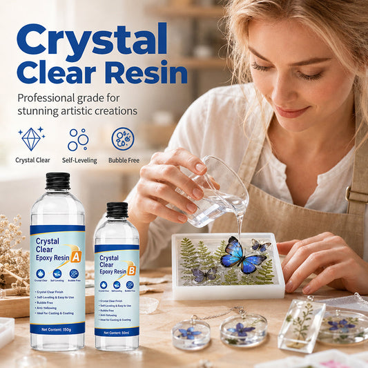 Crystal Clear Epoxy Resin Kit