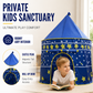 🔥 Kids Play Tent with Roll-Up Door – Pop-Up, Foldable, Indoor & Outdoor 🏕️