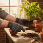 10-Gauge Knitted Durable Protective Work Gloves