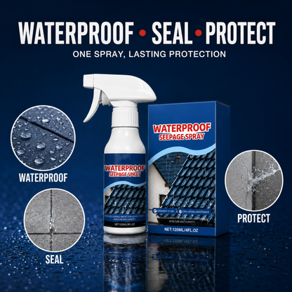🥳2026 HOT SALE🥳💞50K+ SOLD!🚰✨ 50% OFF! Waterproof Seepage Spray – Seals sink gaps, bathroom tiles & concrete cracks. Stops water & mould – no more damp smells! 🛡️🧼