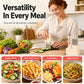 3-in-1 Vegetable Peeler and Grater with 420 Stainless Steel Blades