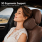 🚗💤 Say goodbye to driving fatigue! Universal memory foam car headrest cushion – ergonomic support for long trips.